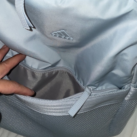 Baby blue Adidas Laptop Backpack - Picture 3 of 3